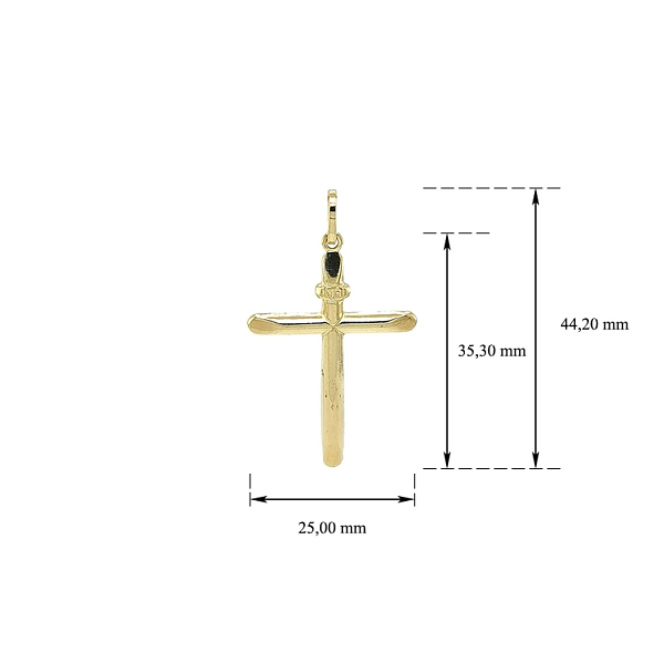 Goldkreuz-Anhänger
