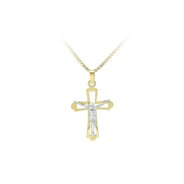 Anhänger Kreuz mit Jesus Christus