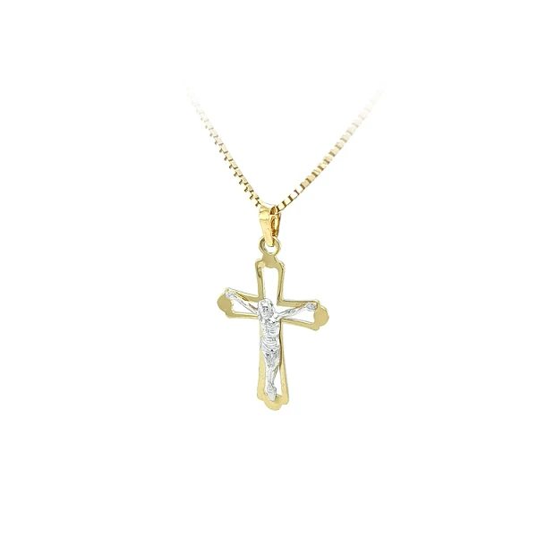 Anhänger Kreuz mit Jesus Christus