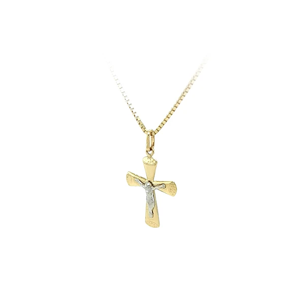 Anhänger Kreuz mit Jesus Christus
