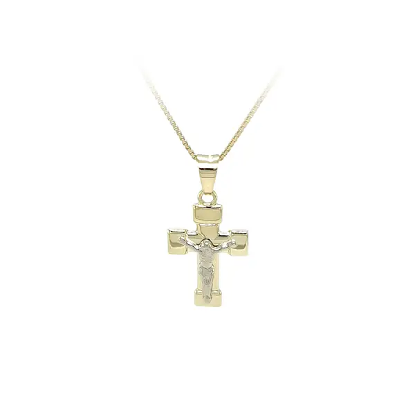 Anhänger Kreuz mit Jesus Christus