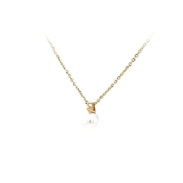Gold-Anhänger mit Perle
