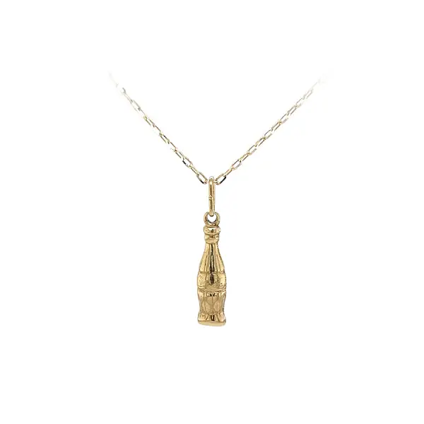 Gold-Anhänger Coca Cola