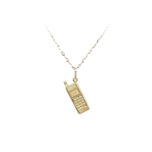 Handy-Anhänger aus Gold