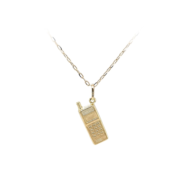 Handy-Anhänger aus Gold