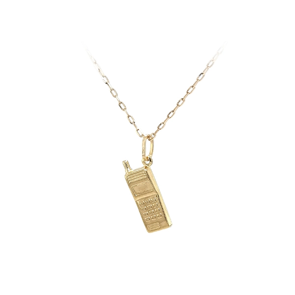 Handy-Anhänger aus Gold