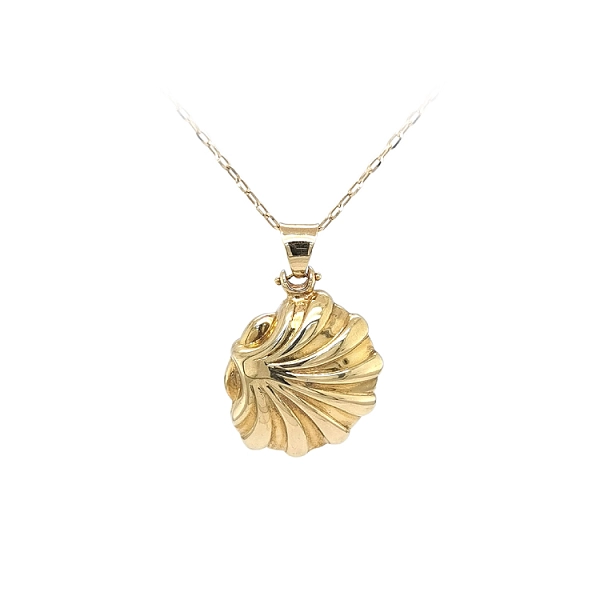 Gold-Anhänger Muschel