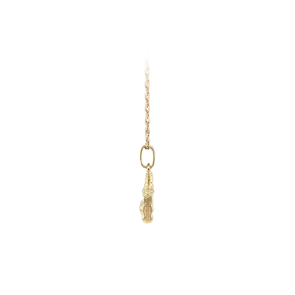 Gold-Anhänger Lokomotive