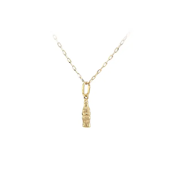 Gold-Anhänger Coca Cola