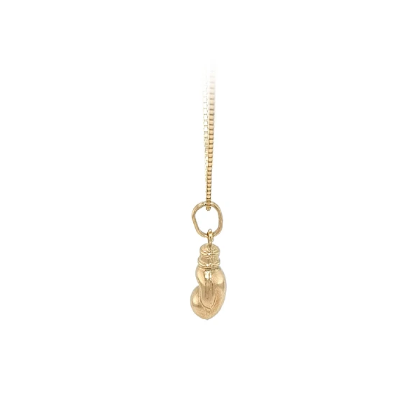 Gold-Anhänger Boxhandschuhe
