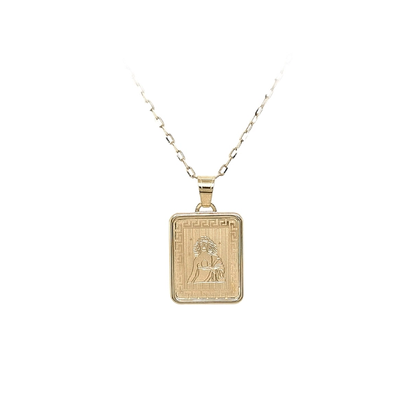 Gold-Anhänger Zeichen der Jungfrau