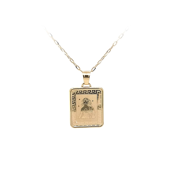 Gold-Anhänger Zeichen der Jungfrau