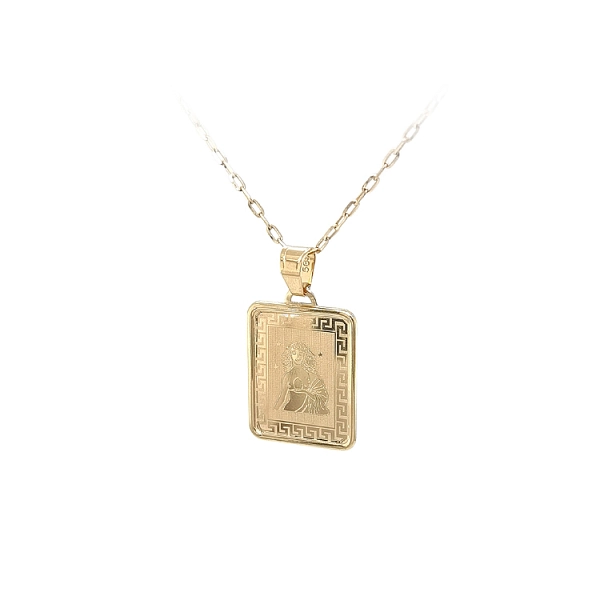 Gold-Anhänger Zeichen der Jungfrau