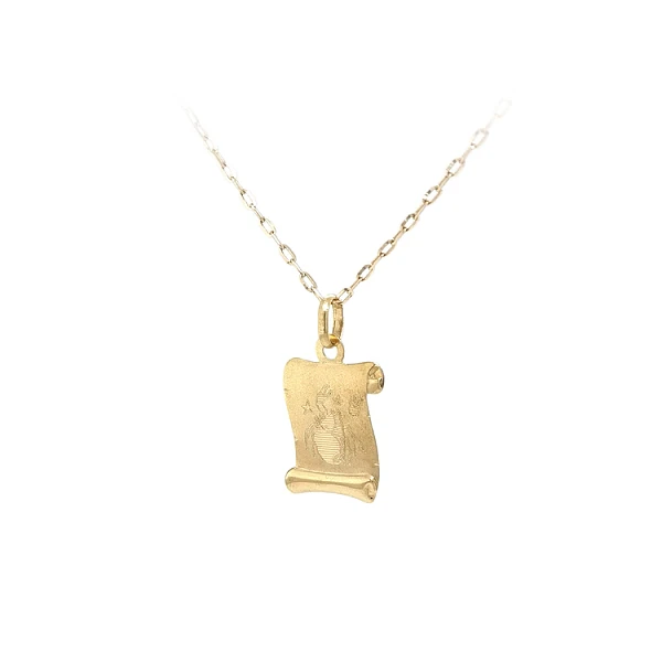 Gold-Anhänger Zeichen des Krebses