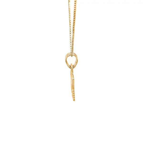 Gold-Anhänger Zeichen der Jungfrau