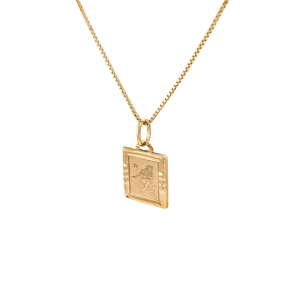 Gold-Anhänger Zeichen der Jungfrau