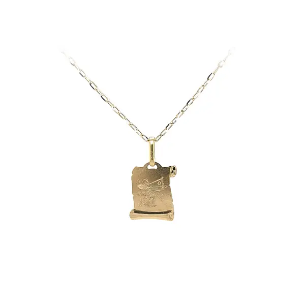 Gold-Anhänger Zeichen des Schütze