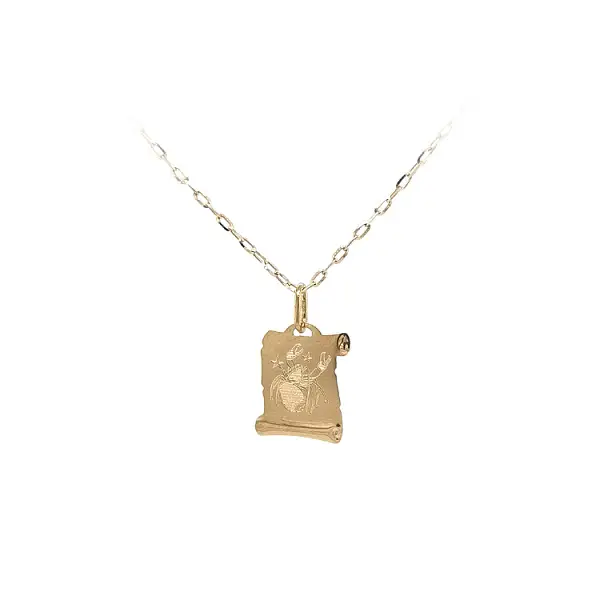 Gold-Anhänger Zeichen des Krebses