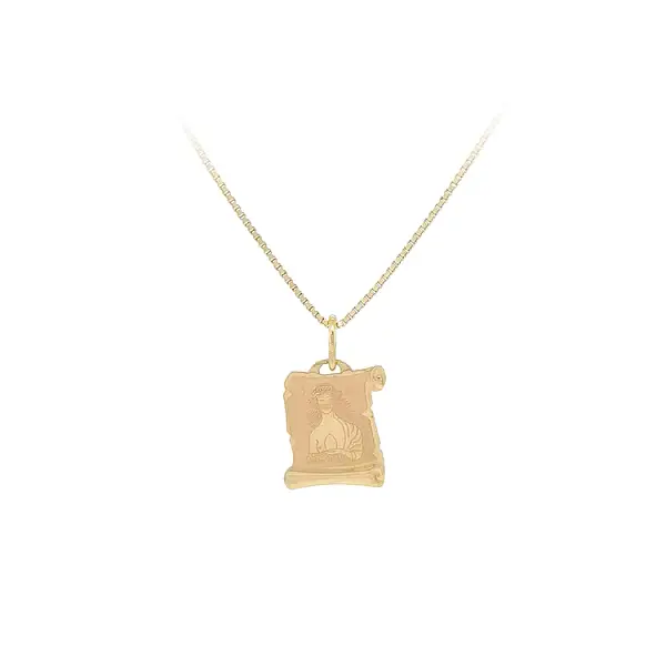 Gold-Anhänger Zeichen der Jungfrau