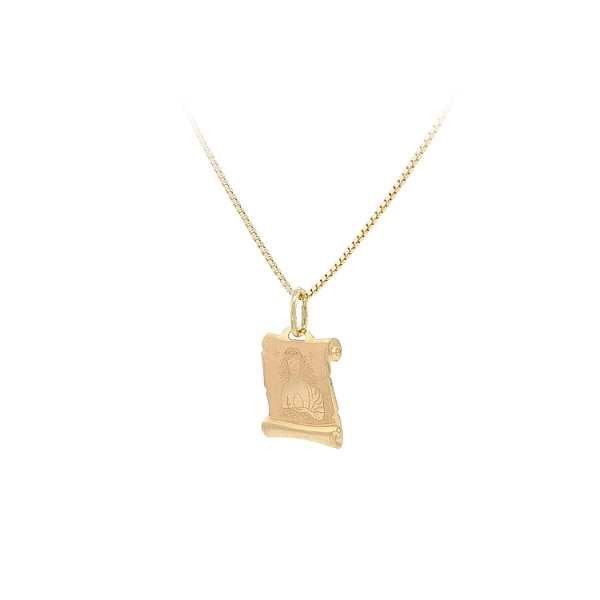 Gold-Anhänger Zeichen der Jungfrau