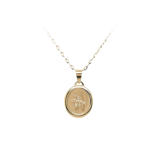 Gold-Anhänger Zeichen des Schütze
