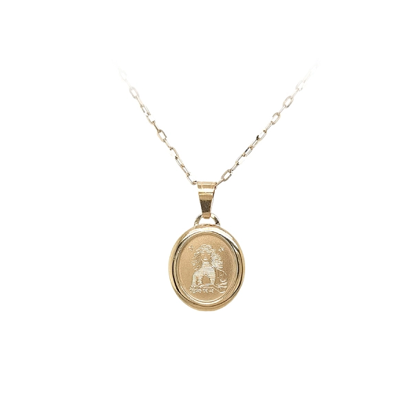 Gold-Anhänger Zeichen der Jungfrau