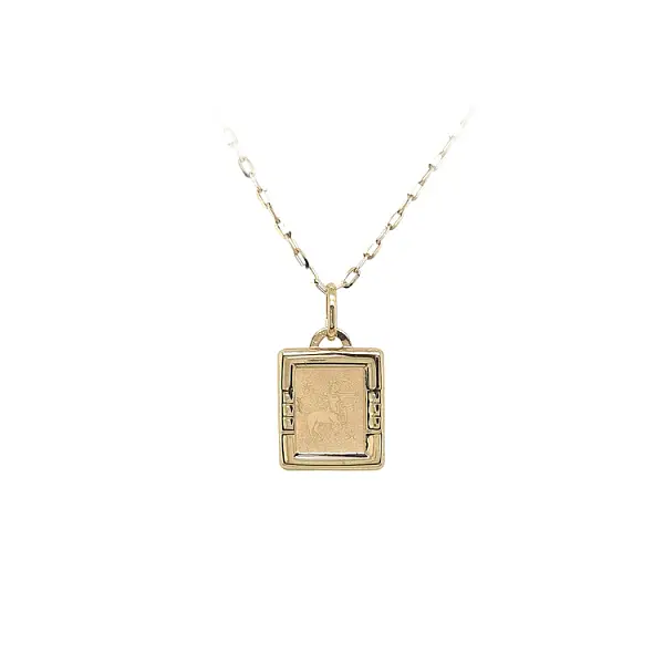 Gold-Anhänger Zeichen des Schütze
