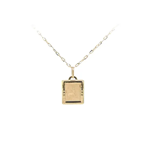 Gold-Anhänger Zeichen des Schütze