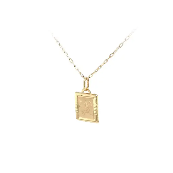 Gold-Anhänger Zeichen des Schütze