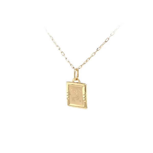 Gold-Anhänger Zeichen des Schütze