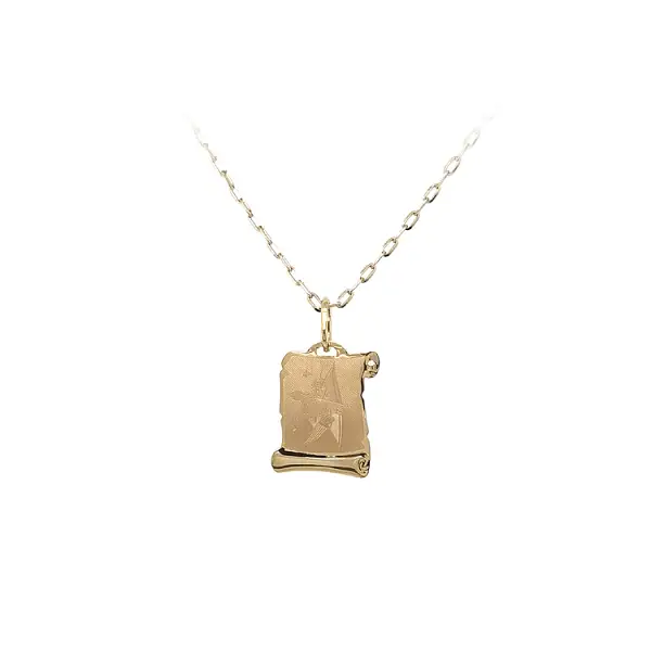 Gold-Anhänger Zeichen des Schütze