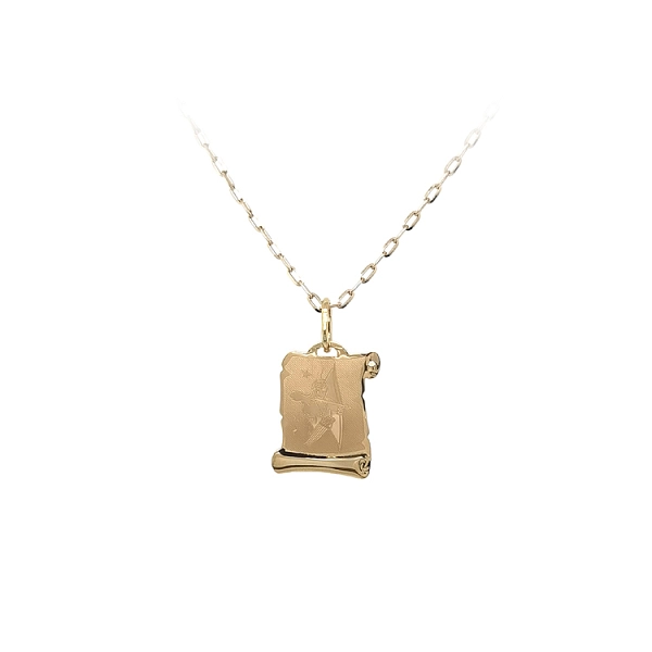 Gold-Anhänger Zeichen des Schütze
