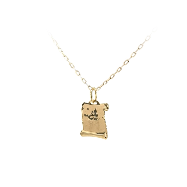 Gold-Anhänger Zeichen des Schütze