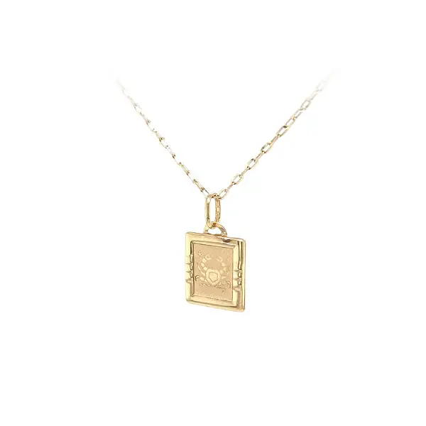 Gold-Anhänger Zeichen des Krebses