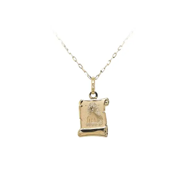 Gold-Anhänger Zeichen der Jungfrau