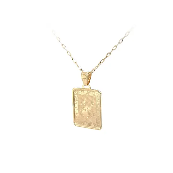 Gold-Anhänger Zeichen des Krebses