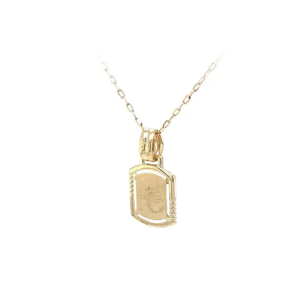 Gold-Anhänger Zeichen des Skorpions