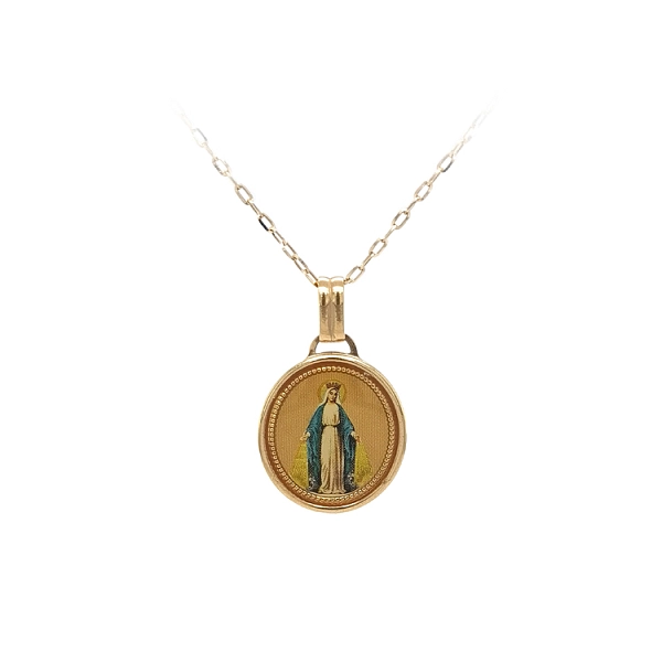 Gold-Anhänger Madonna Jungfrau Maria