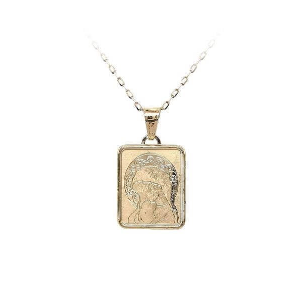 Gold-Anhänger Madonna Jungfrau Maria
