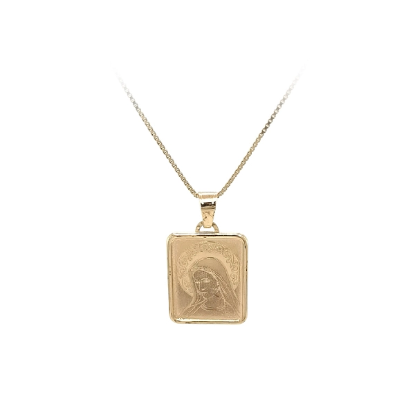 Gold-Anhänger Madonna Jungfrau Maria