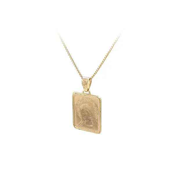 Gold-Anhänger Madonna Jungfrau Maria