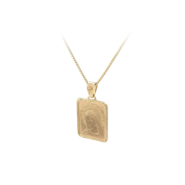 Gold-Anhänger Madonna Jungfrau Maria