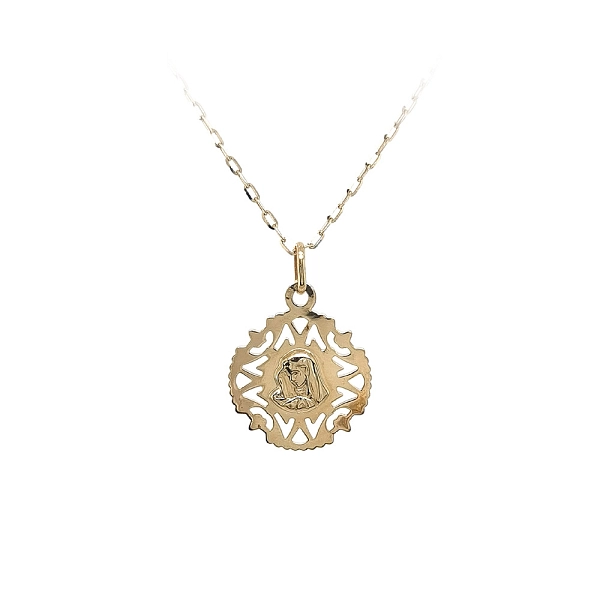 Gold-Anhänger Madonna Jungfrau Maria