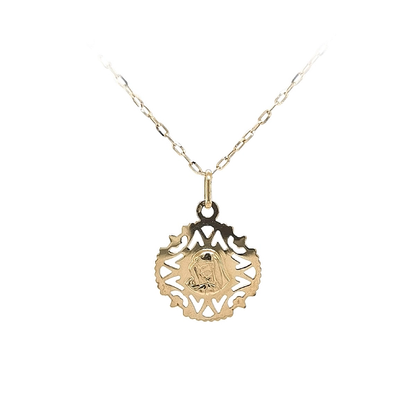 Gold-Anhänger Madonna Jungfrau Maria