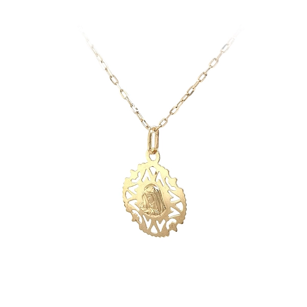 Gold-Anhänger Madonna Jungfrau Maria