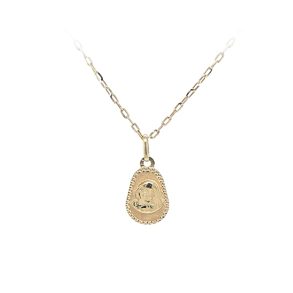Gold-Anhänger Madonna Jungfrau Maria