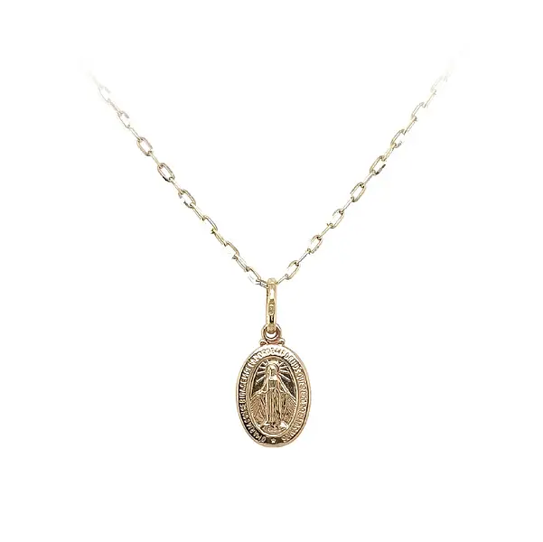 Gold-Anhänger Madonna Jungfrau Maria