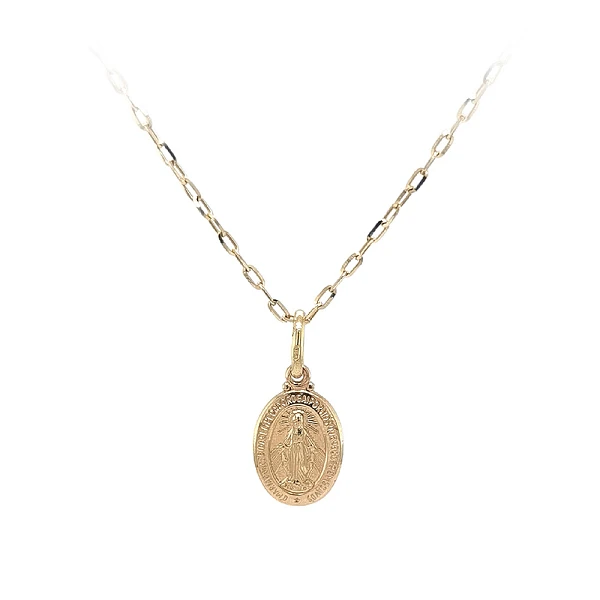Gold-Anhänger Madonna Jungfrau Maria