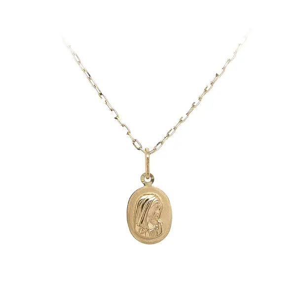 Gold-Anhänger Madonna Jungfrau Maria