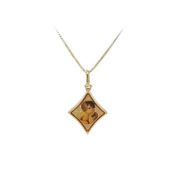 Gold-Anhänger Engel